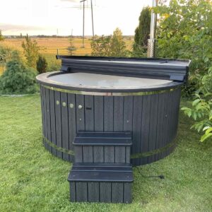 Lauko kubilas (išorinė krosnelė) 2m vidus / 2.25m išorė