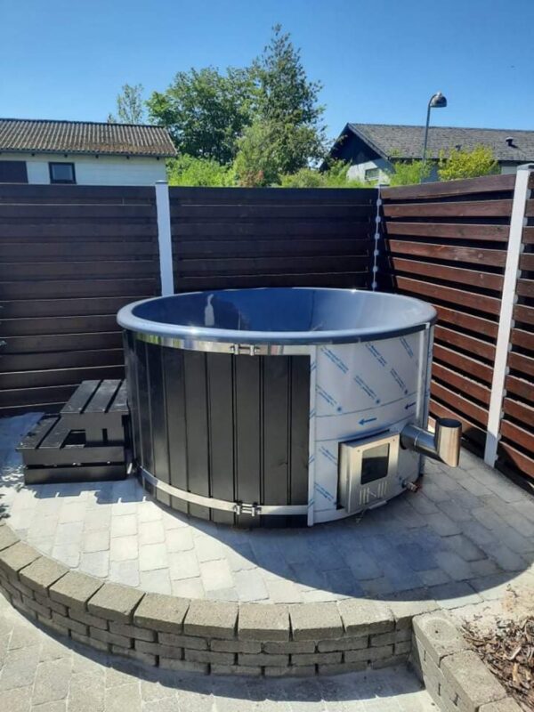 Lauko kubilas (integruota krosnelė) 2m vidus / 2.25m išorė - Image 4