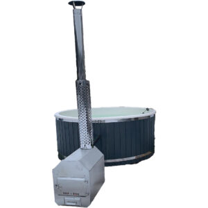 Lauko kubilas (išorinė krosnelė) 2m vidus / 2.25m išorė